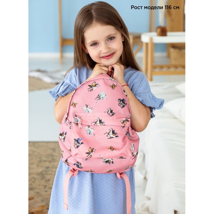 Фото 3 Рюкзак Molo для дошкольников Backpack Fairy Horses Mini (розовый) 103615 Molo 7S23V205 6814