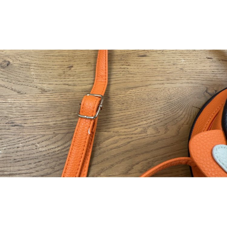 Фото 7 Уценка, потертость. Сумка Tiger Cub Bag Mango Tango (тигриная мордочка) 135355 Molo 7S24V103-8902U