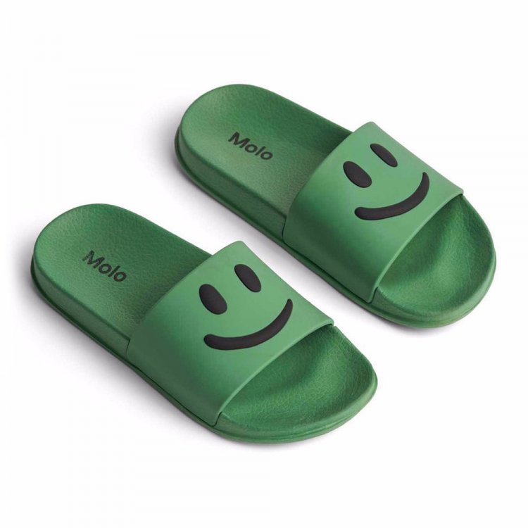 Molo Шлепанцы Zhappy Garden Green (зеленый)