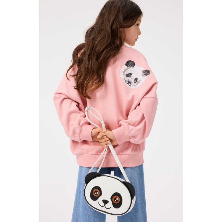 Фото 3 Сумка Panda Bear bag Crisp White (панда) 126995 Molo 7S25V104-5474