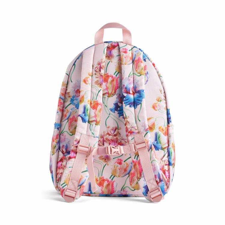 Фото 2 Рюкзак Molo Backpack Mio Tulip Pink (розовый с цветами) 126946 Molo 7S25V203-9328