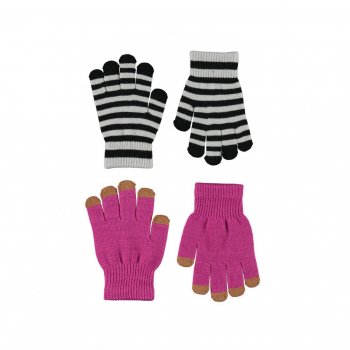 Набор 2-х перчаток Kei Wild Pink 74846 Molo 7W21S201 8337 