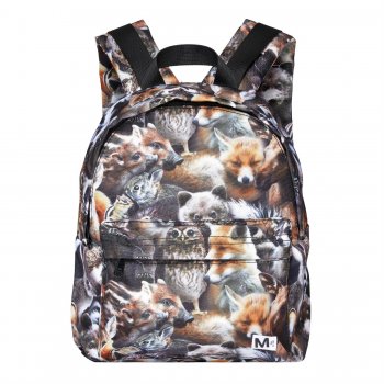 Molo Рюкзак для дошкольников Backpack Forest Animals (коричневый с животными)