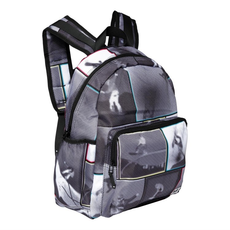 Molo Рюкзак для школьников и подростков Big Backpack Snowboarding (серый со сноубордами)