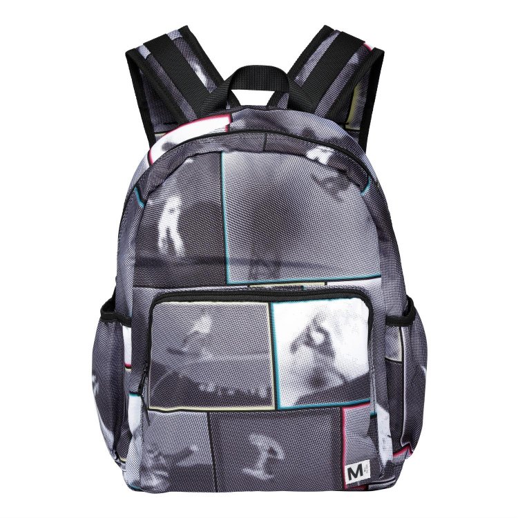 Фото 2 Рюкзак Big для школьников и подростков Snowboarding (серый со сноубордами) 73015 Molo 7W21V202 6362