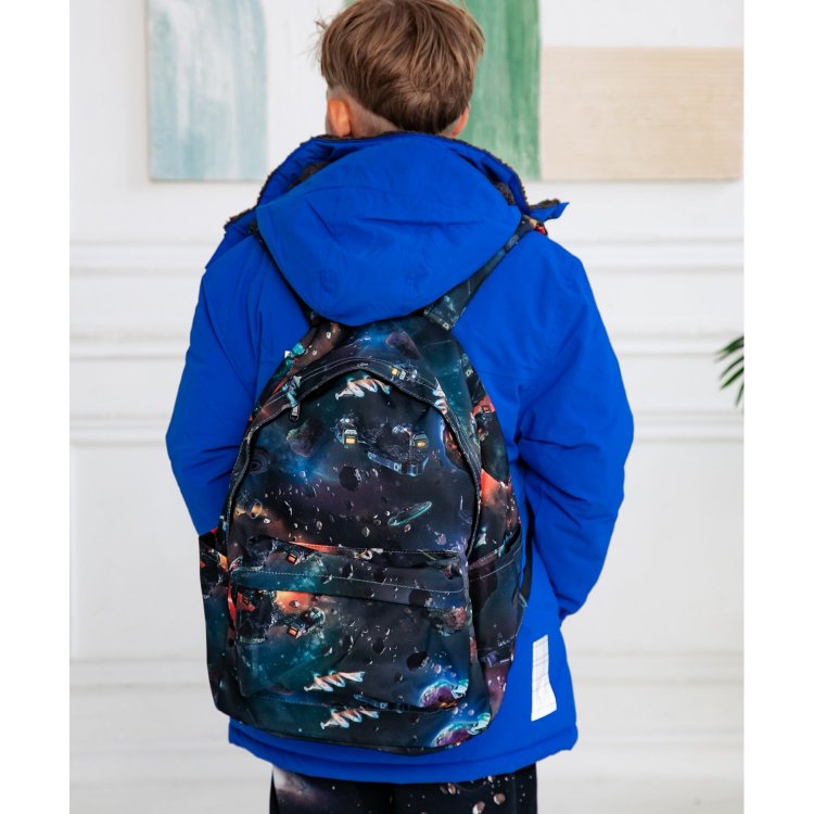 Фото 5 Рюкзак Molo для школьников и подростков Backpack Mio Space Fantasy (синий) 106491 Molo 7W23V204 6862