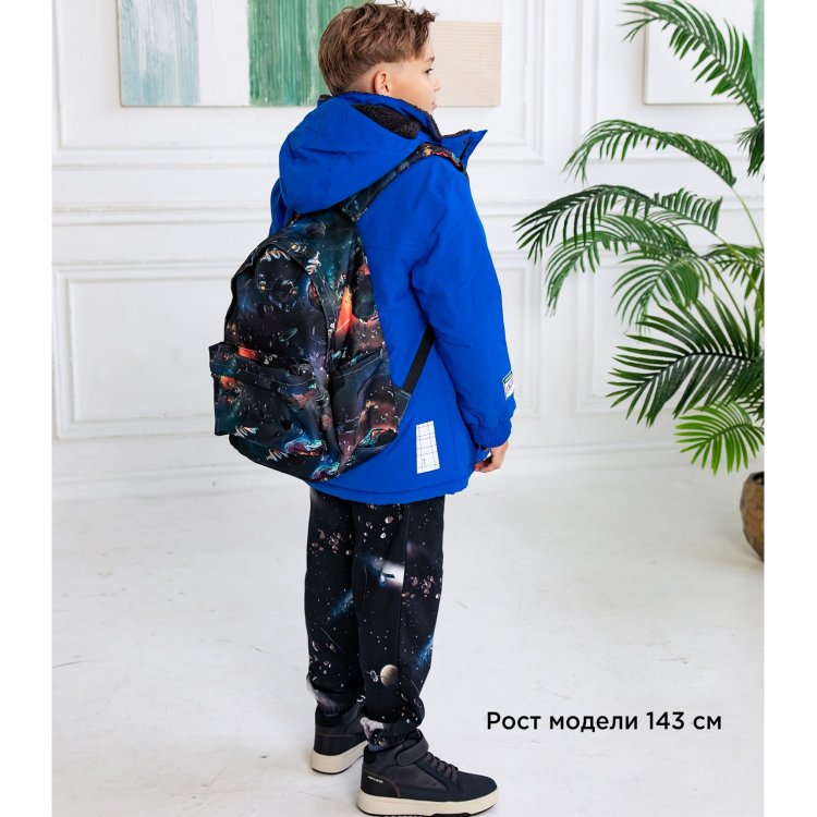 Фото 6 Рюкзак Molo для школьников и подростков Backpack Mio Space Fantasy (синий) 106491 Molo 7W23V204 6862