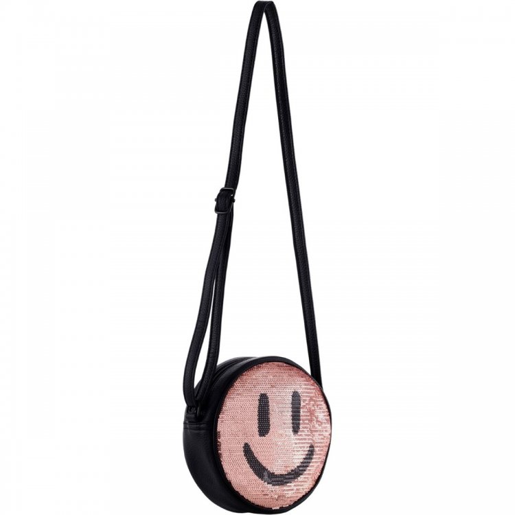 Фото 2 Сумка Glitter Smile Bag Glitter (бежевый смайл) 120550 Molo 7W24V110-5329