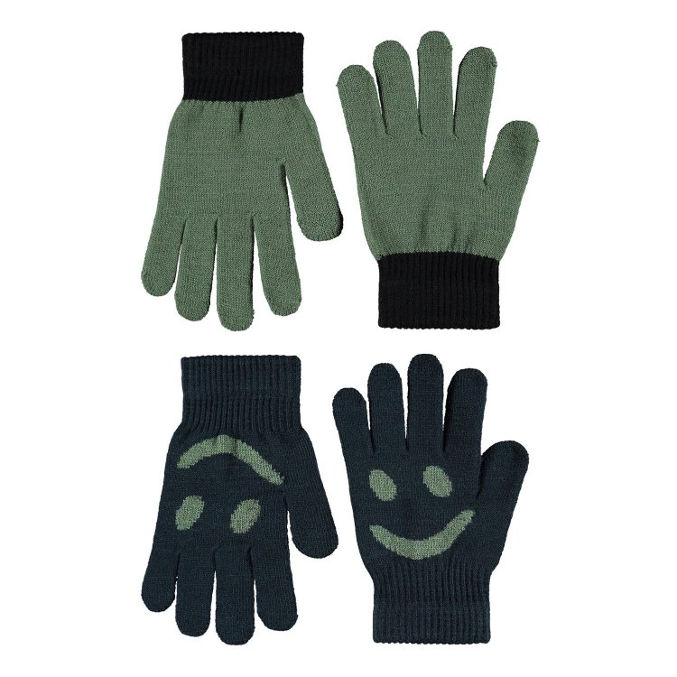 Molo Перчатки 2 пары Kello Night Navy (разноцветный)