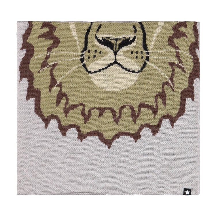 Фото 3 Комплект: шапка + снуд Kleo Lion Face (лев) 133914 Molo 7W25S302-9668
