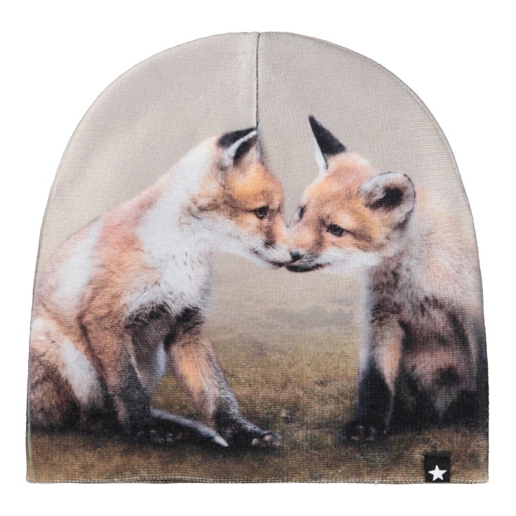Фото 2 Комплект: Шапка Molo  + перчатки Kaya Fox Cubs (лисы) 133948 Molo 7W25S901-9672