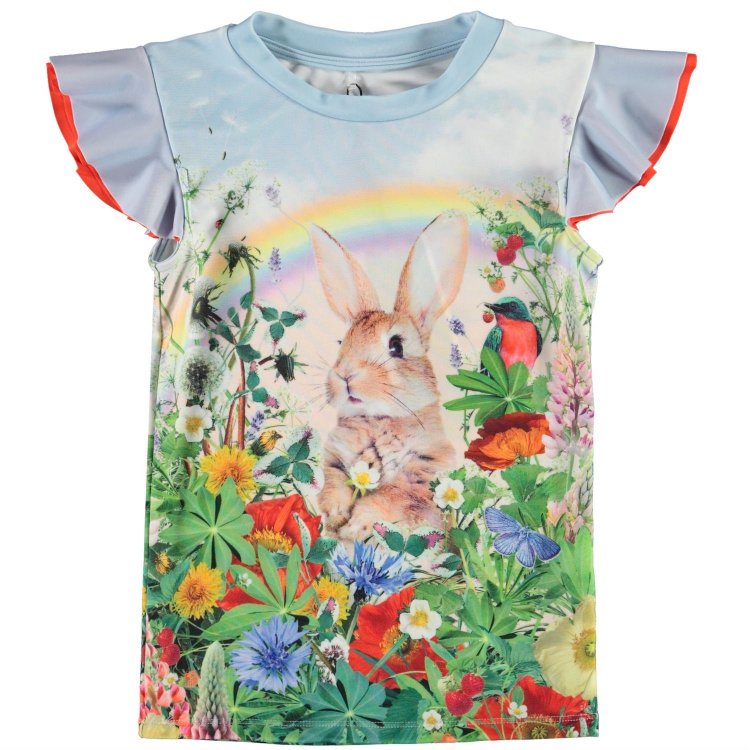 Molo Футболка для плавания Neona Bunny Cuteness (кролик в цветах)