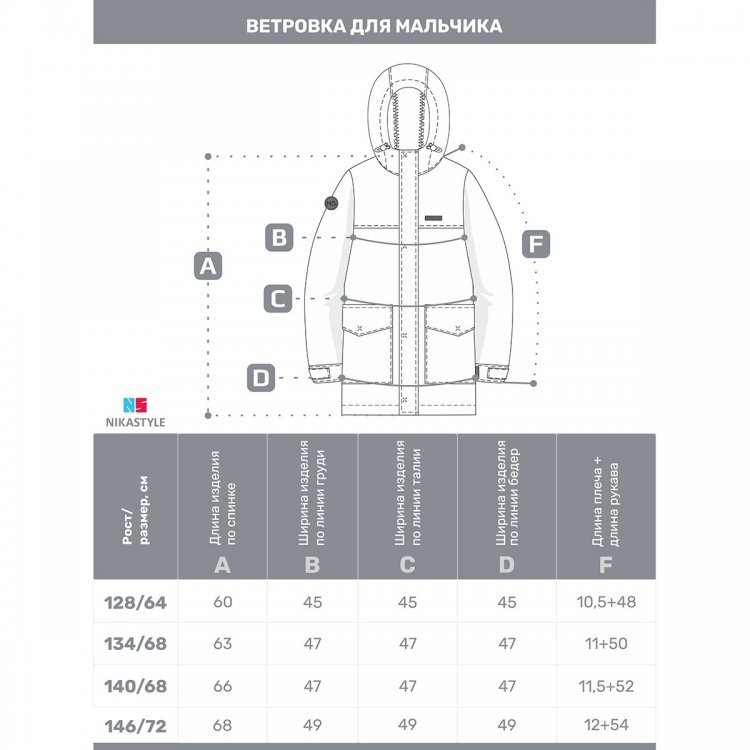 Фото 2 Куртка софтшелл Джуниор (деним) 129342 Nikastyle 4L18725