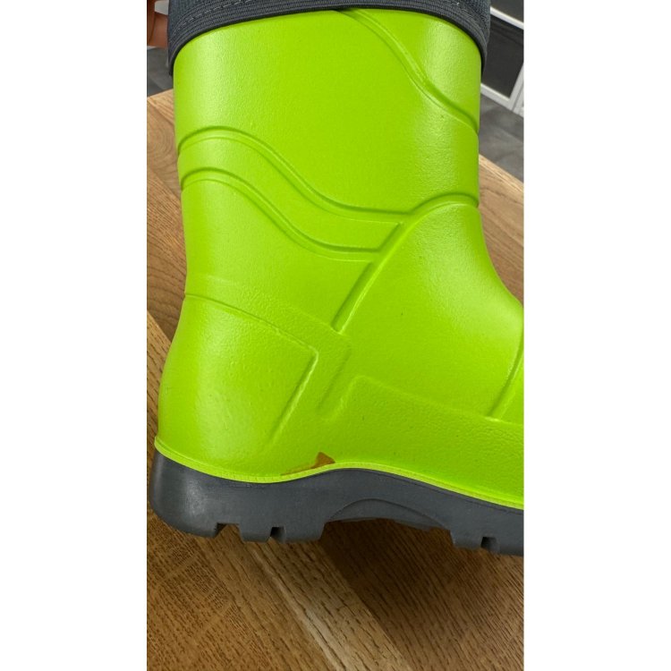Фото 7 Уценка, следы клея. Сапоги Flash со съемным утеплителем (лайм с серым) 137147 Nordman 912-G01U32