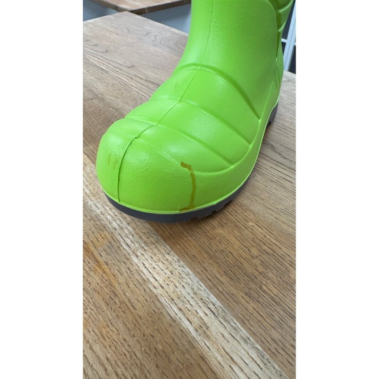 Фото 8 Уценка, следы клея. Сапоги Flash со съемным утеплителем (лайм с серым) 137147 Nordman 912-G01U32