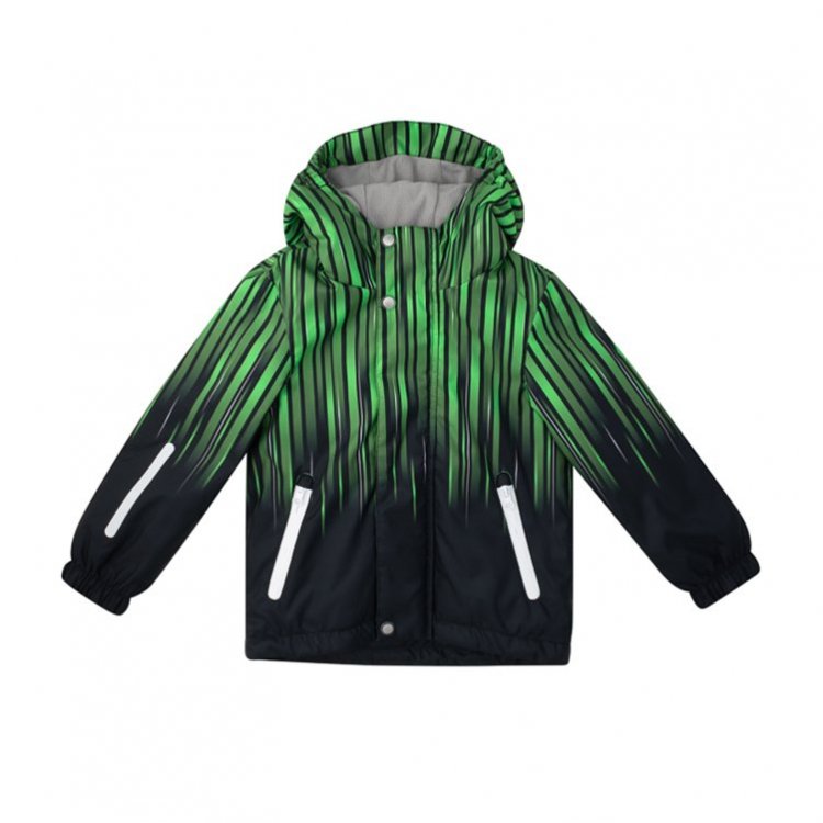 Фото 6 Куртка Oldos утепленная Томас (зеленый с черным) 102614 Oldos ALSS23JK1T125-GBLACK