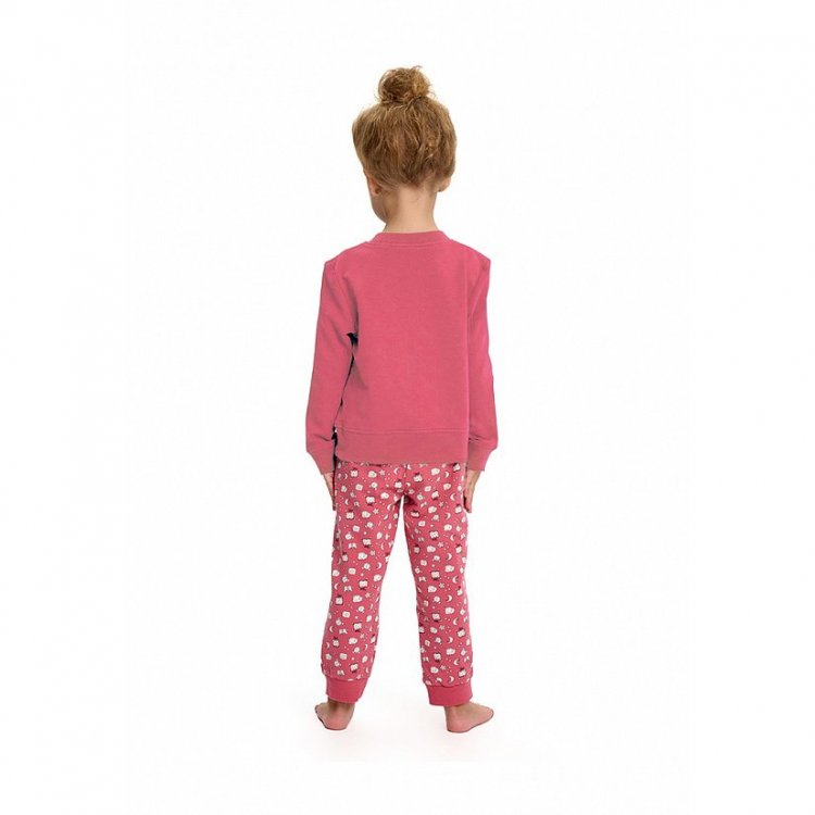 Фото 2 Пижама Oldos для девочек Манолия (розовый с принтом) 93099 Oldos OCAW21UW2FT23 4