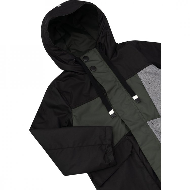 Фото 6 Куртка Oldos утепленная Ник (черный с оливковым) 102735 Oldos OCSS23JK1T115-BLACKO