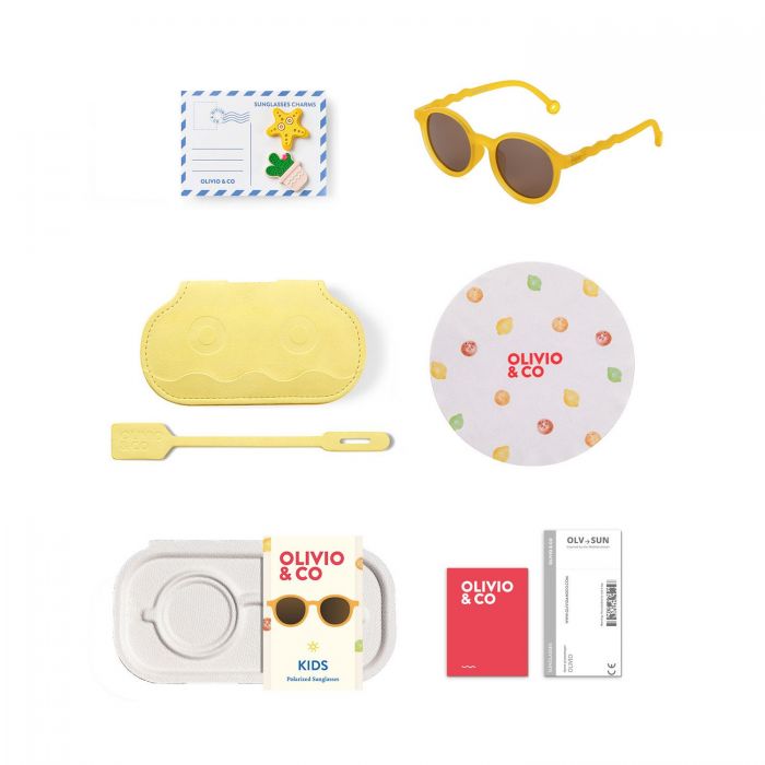 Солнечные очки Oval Sunglasses Citrus Garden-Citrus Yellow (желтый)