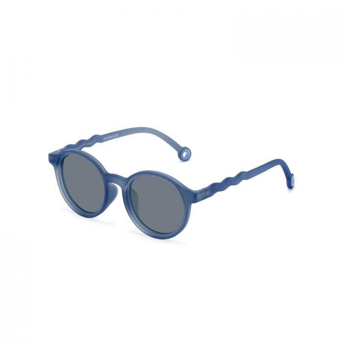 Солнцезащитные очки JUNIOR Oval Sunglasses Seaside Stripes-Navy Blue (синий)