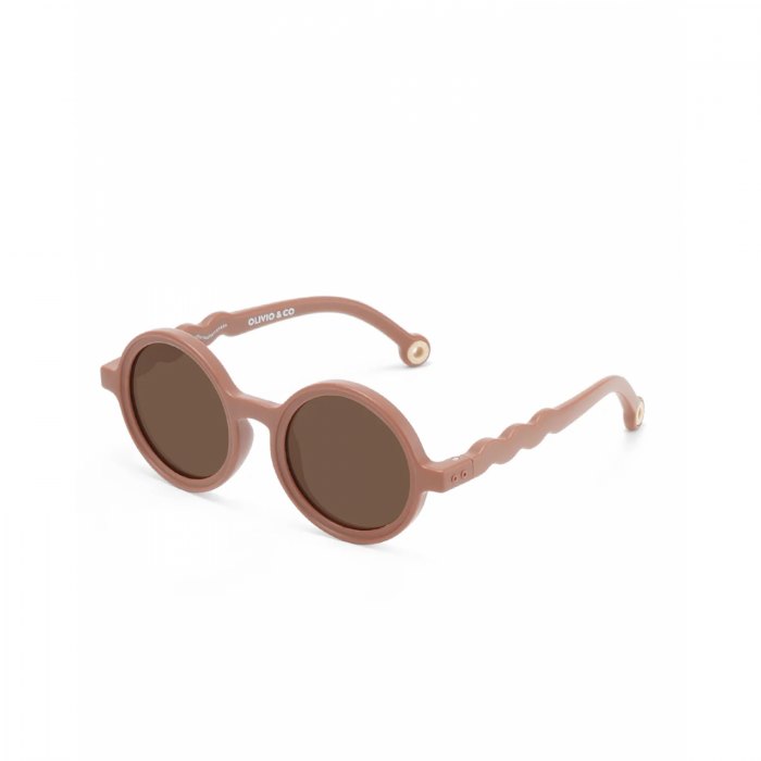 Солнцезащитные очки TODDLER Oval Sunglasses Gelato Summer-Chocolate (коричневый)