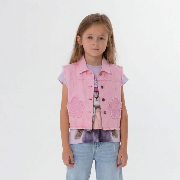 Жилет (розовый)