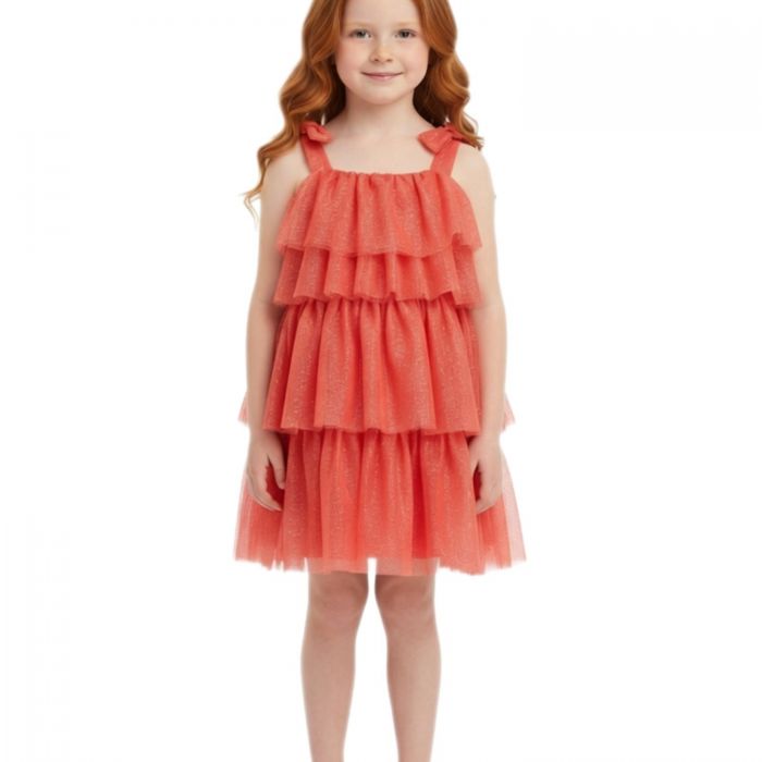 Платье (красный коралл)