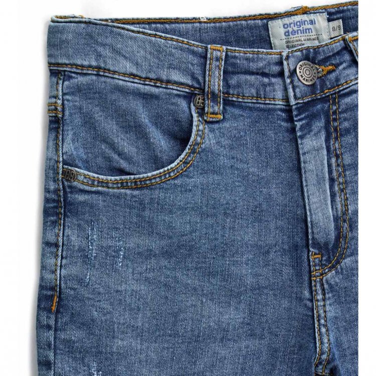 Фото 3 Шорты Original Marines джинсовые (синий деним) 129467 Original Marines DFP4278YM-DENIM BLU MEDIU