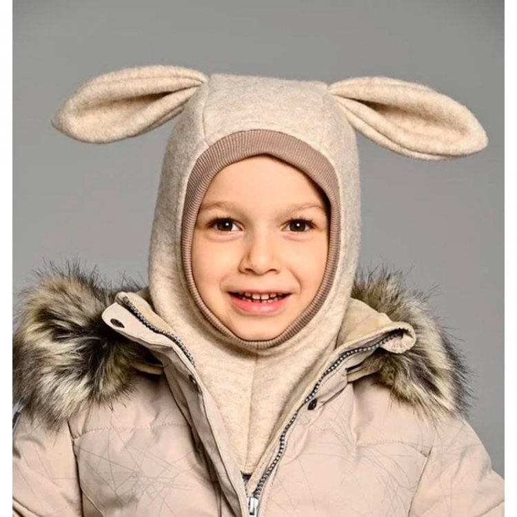 Peppihat Шапка-шлем Bunny (бежевый)