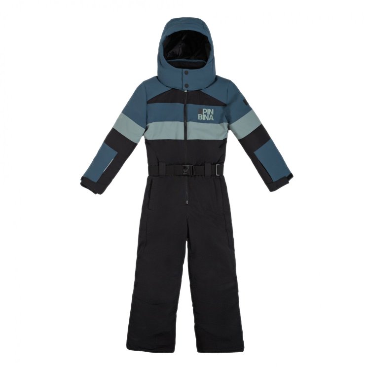 Комбинезон (черный, темно-зеленый)