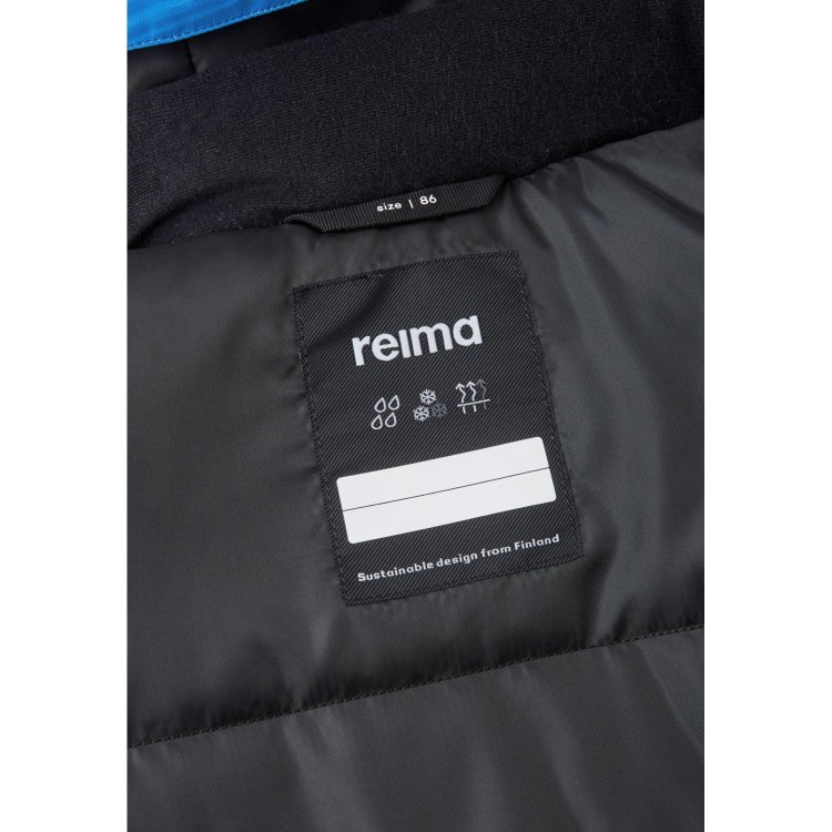 Фото 6 Комбинезон Reima Tuohi (синий с принтом) 89104 Reima 5100154A 6981