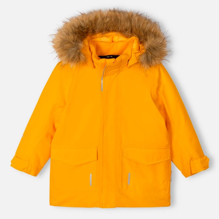 Reima Детская зимняя куртка Reimatec Mutka (теплый желтый)