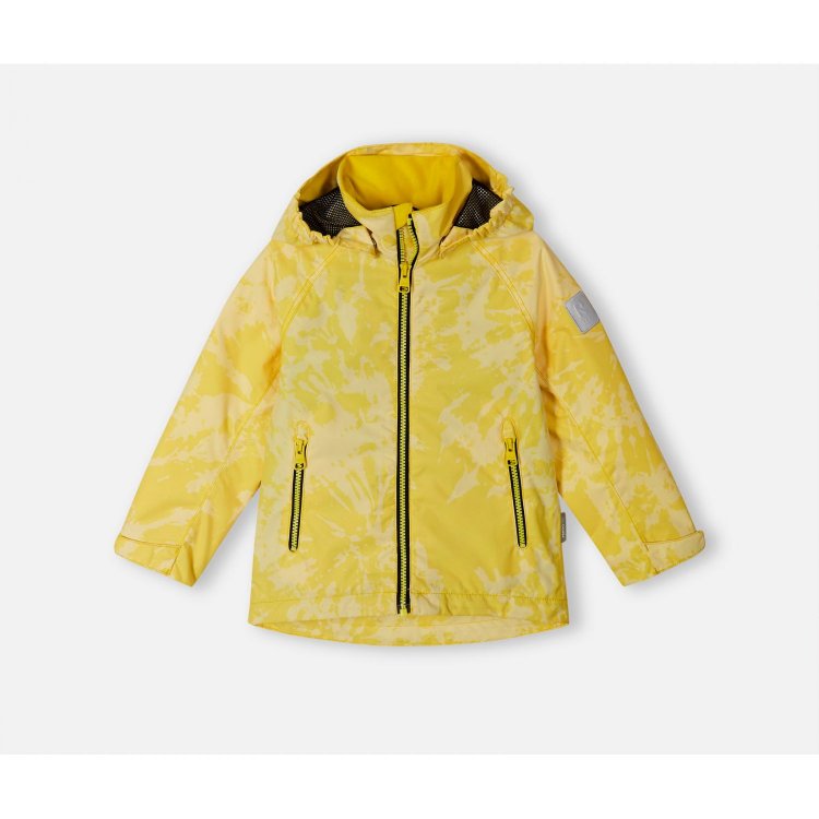 Reima Куртка-ветровка Reimatec Schiff (кукурузный желтый с принтом)