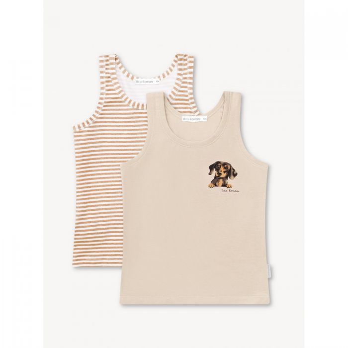 Комплект: 2 майки PRETTY FRIENDS (такса)