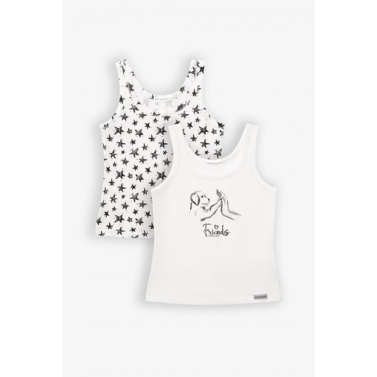 Комплект: 2 майки из хлопка MY BUDDY 132080 Rita Romani 4682 