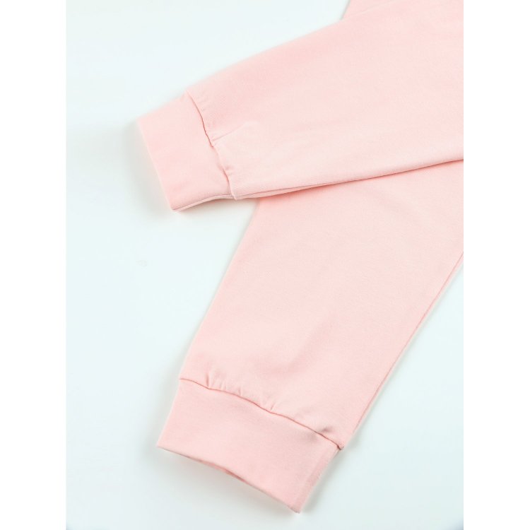 Фото 8 Пижама: кофта + штаны (бежевый с розовым) 119778 Rita Romani 8168