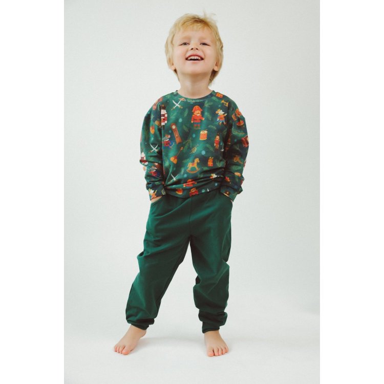 Пижама JINGLE TOYS Щелкунчик (зеленый)