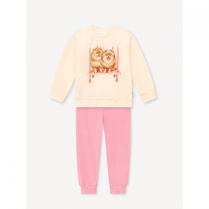 Пижама PRETTY FRIENDS (шпиц на качелях)