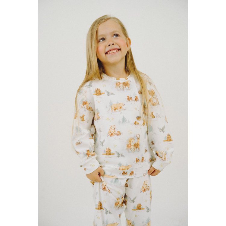 Пижама из хлопка MAGIC FAIRYTALES (белый)