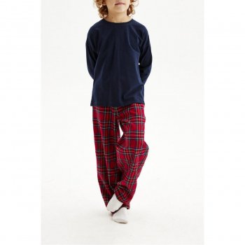 Silver Spoon Комплект домашней одежды: футболка и брюки (синий с красным)