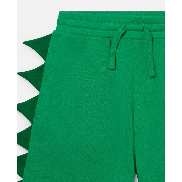 Фото 7 Комплект: толстовка + шорты (зеленый крокодил) 85219 Stella McCartney 8Q3MB0 Z0169 713