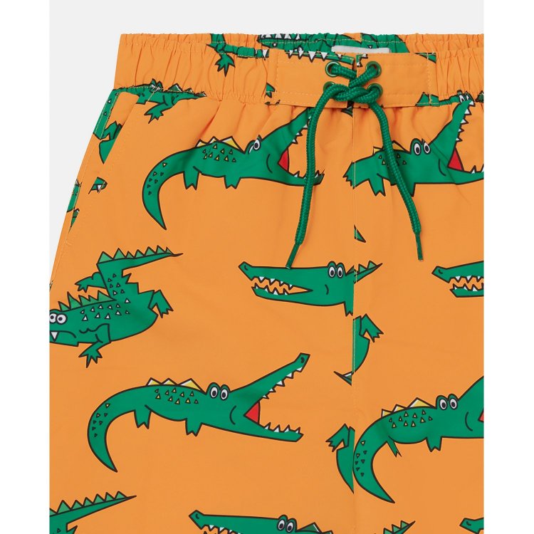 Фото 3 Плавательные шорты (крокодилы на желтом) 85254 Stella McCartney 8QCMB9 Z0162 403VE