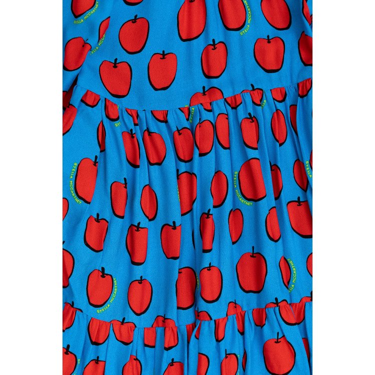 Фото 4 Платье (синий с яблоками) 90379 Stella McCartney 8R1A00 Z0471 618RO
