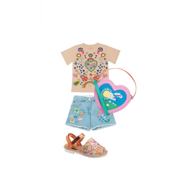 Фото 2 Футболка Love to dream (розовый) 104919 Stella McCartney TS8C51 Z0434 504