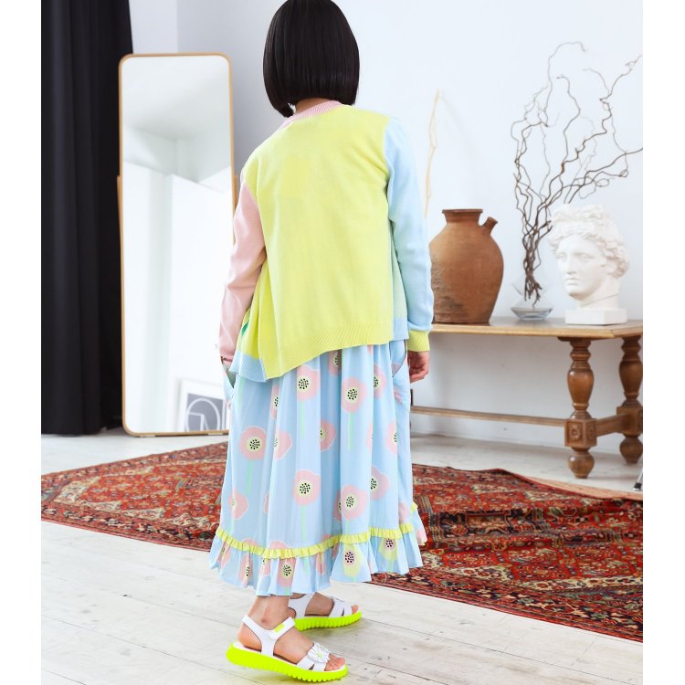 Фото 6 Кардиган Romantic (пастельный колорблок) 103069 Stella McCartney TS9A40 Z1146 999