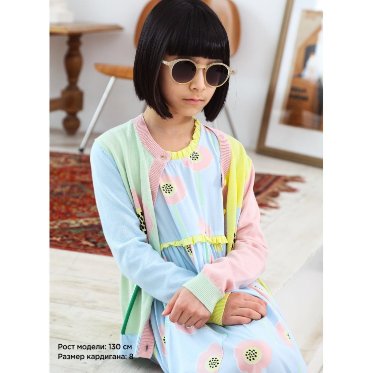 Фото 7 Кардиган Romantic (пастельный колорблок) 103069 Stella McCartney TS9A40 Z1146 999