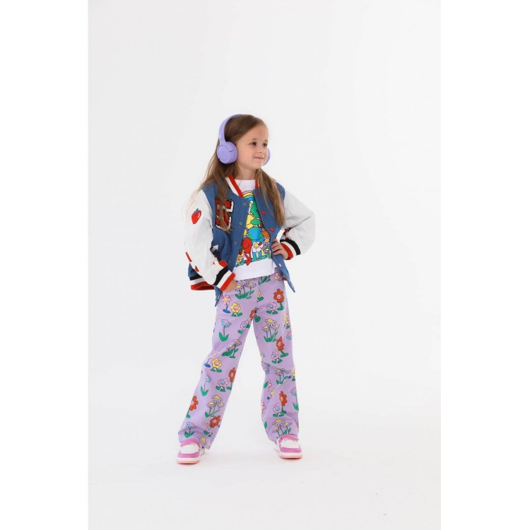 Фото 3 Бомбер Teen B (синий с белым) 127505 Stella McCartney TW2B07-Z0746-614