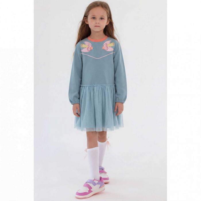 Платье (серый)