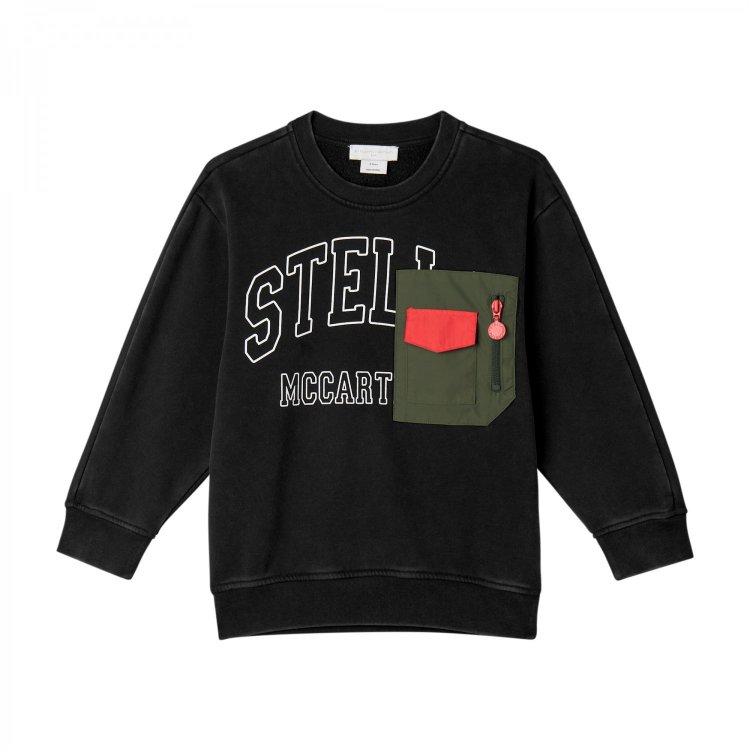 Толстовка (черный) 132524 Stella McCartney TX4R70-Z3059-961 