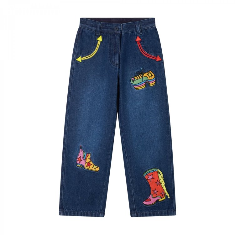Джинсы (темно-синий) 132417 Stella McCartney TX6B90-Z0746-635 